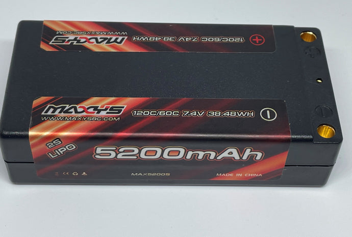 Maxy's Shorty 2s 5200mah 7.4 Volt
